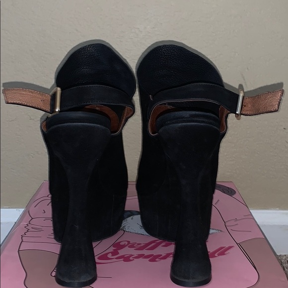 Jeffrey Campbell Zavdron Suede Platform Mules 36 - Picture 7 of 15